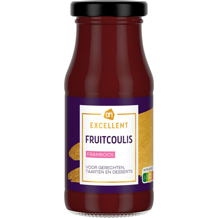 AH Excellent Fruitcoulis framboos (150g)
