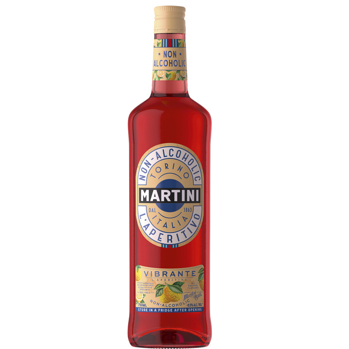 Martini Vibrante alcoholvrij (Fles, 0.75L)