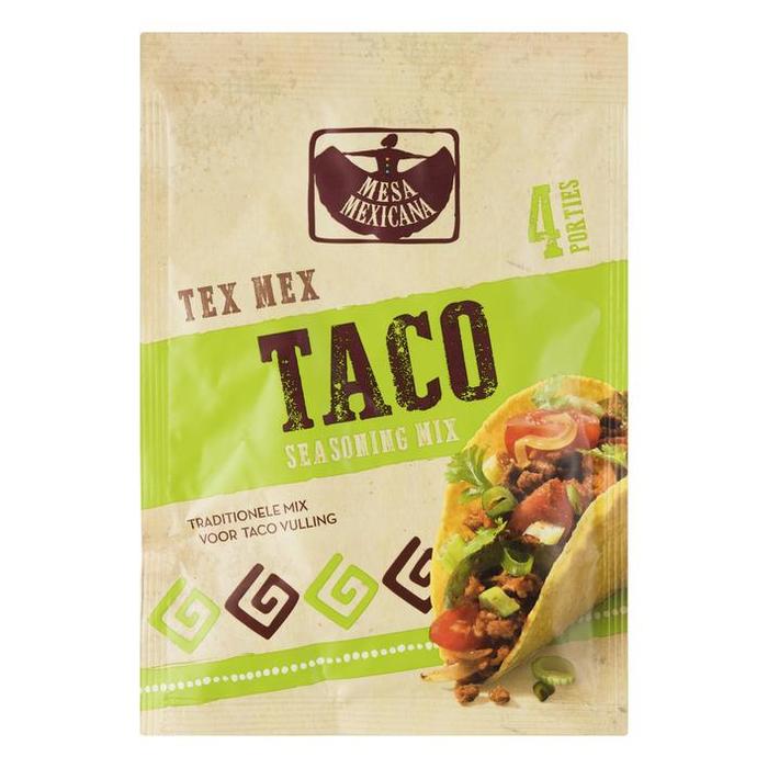 Mesa Mexicana seasoning mix taco 35 g zakje (35g)