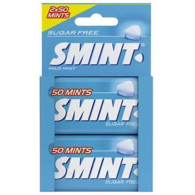 Smint Mild mint 2-pack (50 × 0.7g)