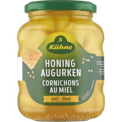 Kühne Honing augurken (330g)