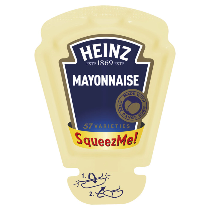 Heinz SqueezMe Mayonaise (70 × 0.36g)