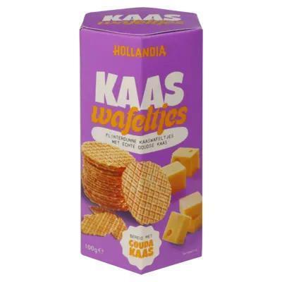 Hollandia Kaaswafeltjes 100 g (100g)