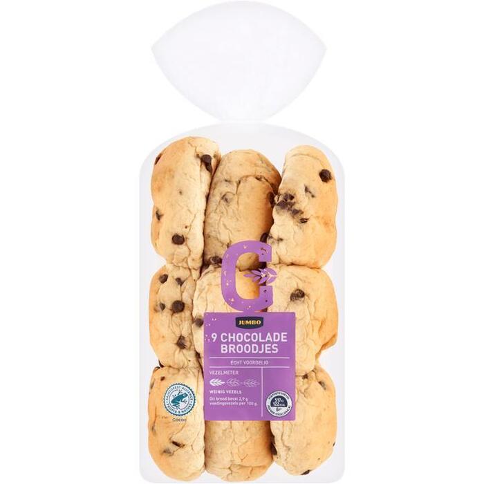 Jumbo - Chocolade Broodjes - 9 Stuks