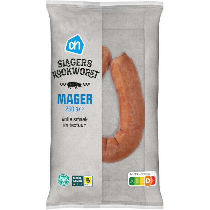 AH Slagersrookworst mager (250g)