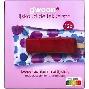 g'woon Fruitijsjes bosvruchten (50ml)
