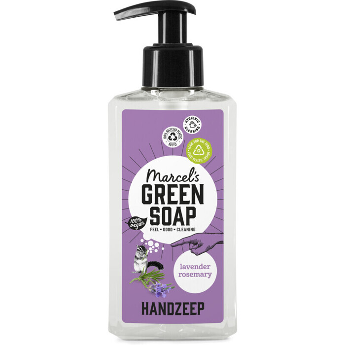 Handzeep lavendel & kruidnagel (Fles, 250ml)