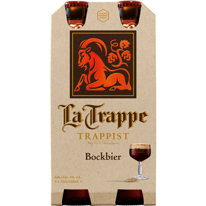 La Trappe Bock Bier 330ML (4 × 33cl)