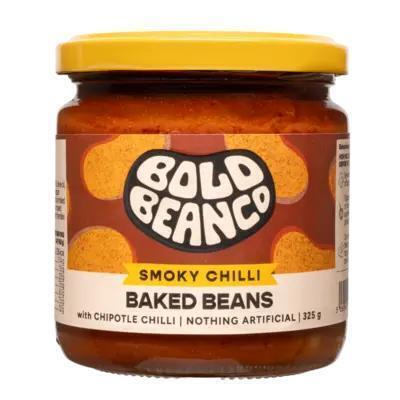 Bold Bean Co Gebakken bonen in smokey chili saus (325g)