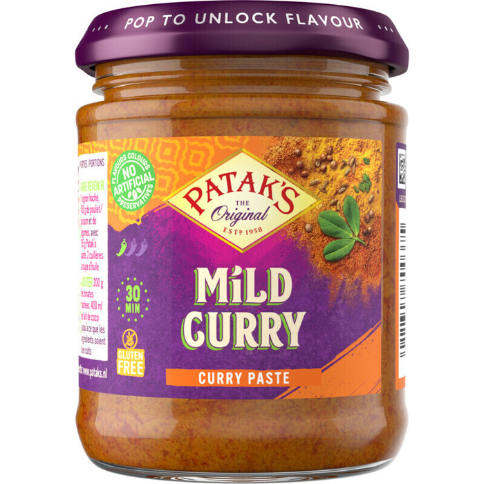 Kruidenpasta mild curry (Pot, 165g)