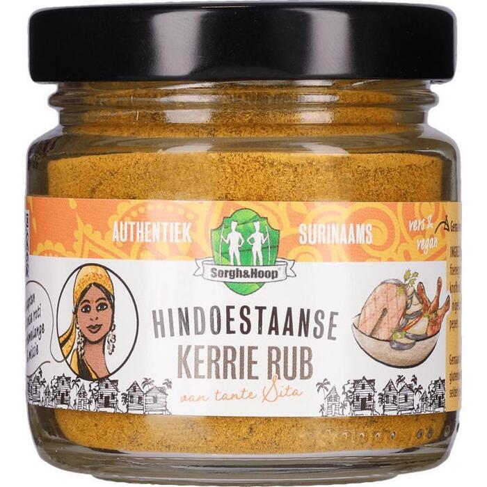 Sorgh&Hoop Hindoestaanse Kerrie Rub 50 g (50g)