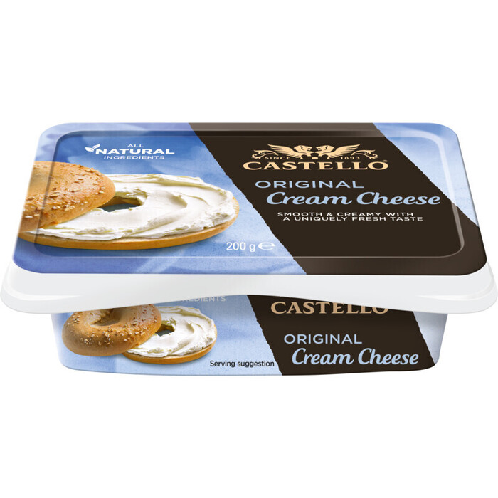 Castello zuivelspread naturel 25% 200 g (200g)
