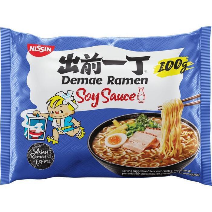 Nissin Demae ramen Tokyo soja saus (92g)