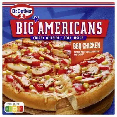 Dr. Oetker Big Americans BBQ chicken (Doos, 460g)
