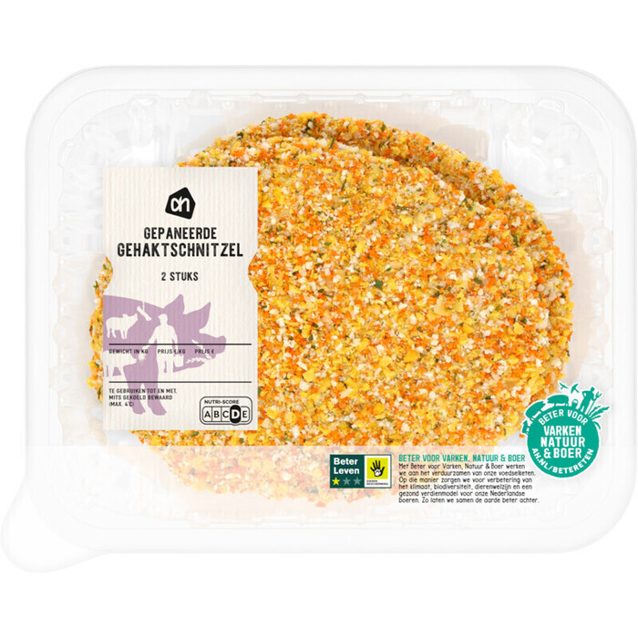 AH Boerengehakt schnitzel (2 × 125g)