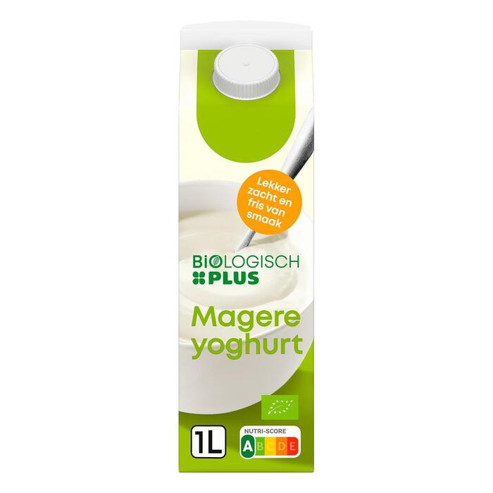 Magere yoghurt biologisch (Pak, 1L)