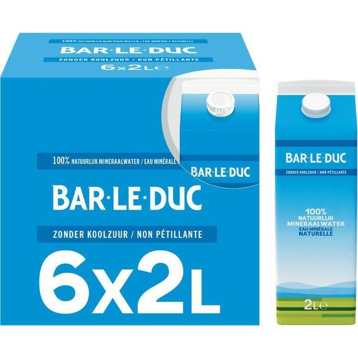 Bar-le-Duc Natuurlijk Mineraalwater 6 x 2 L (Set, 12L)