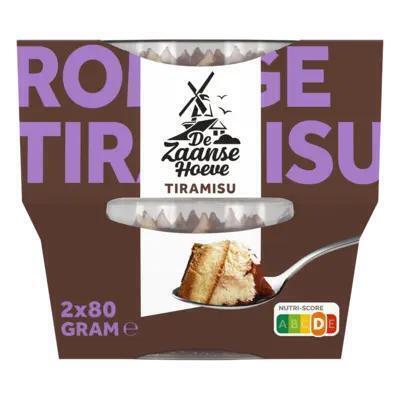 De Zaanse Hoeve Tiramisu (2 × 80g)