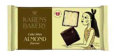 Karens Bakery Cake bites almond flavour (144g)