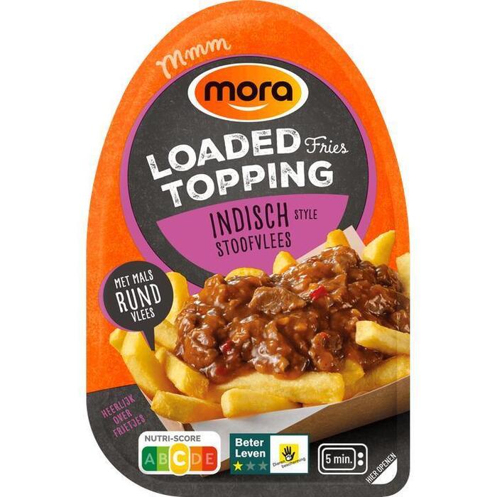 Mora Loaded Fries Topping Indisch Style Stoofvlees 150g (150g)
