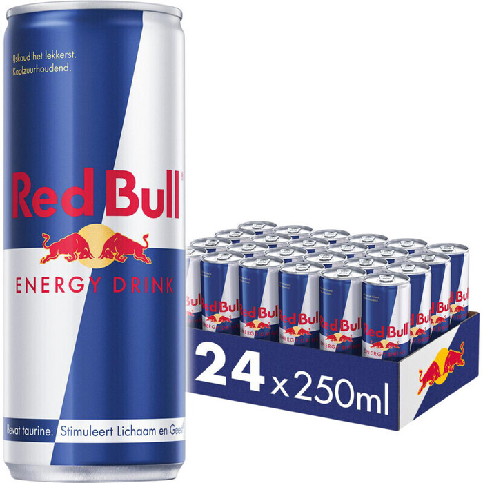 Red Bull Energy drink 24-pack (blik, 24 × 250ml)