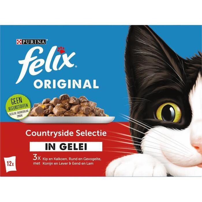 FELIX Original Countryside Selectie in Gelei 12x85g (12 × 85g)