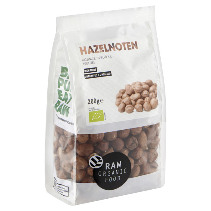 Hazelnoten raw- bio (200g)