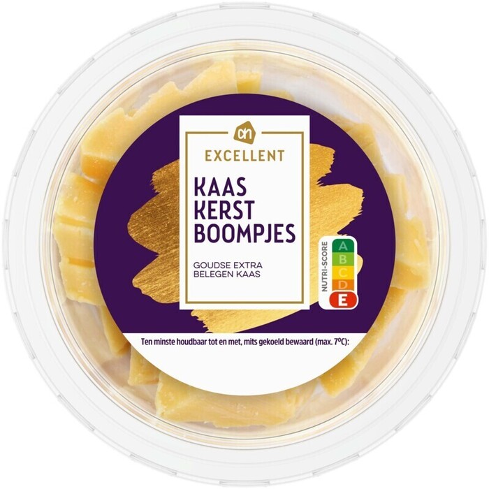 AH Excellent Kaas kerstboompjes (125g)