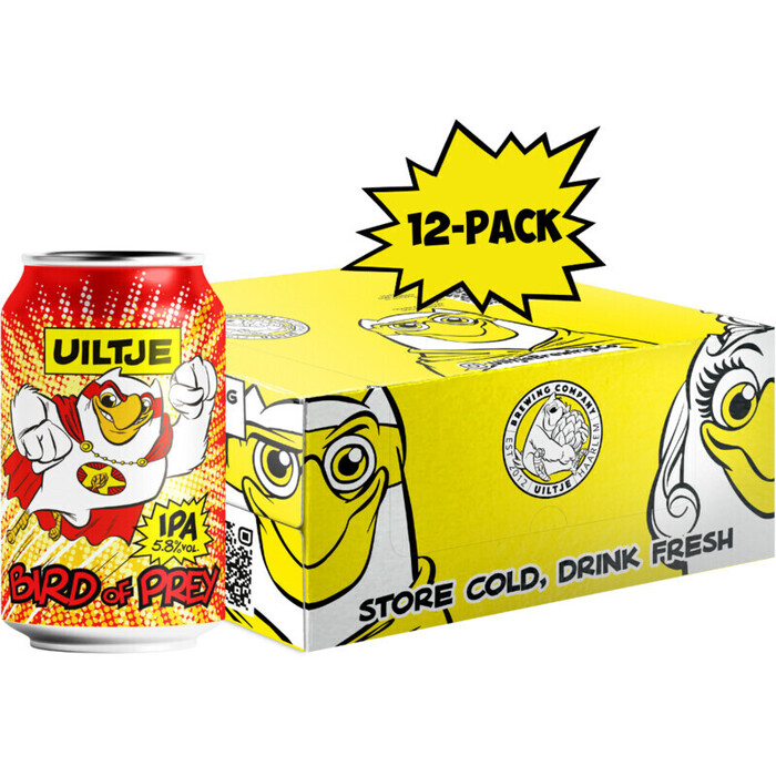 Uiltje Brewing Bird of prey 12-pack (12 × 33cl)
