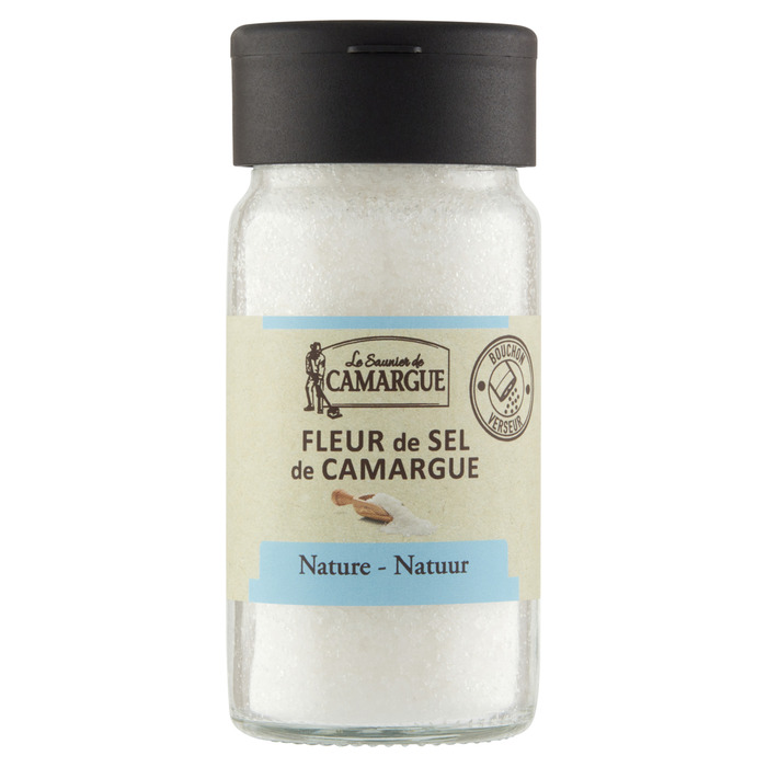 Le Saunier de Camargue Fleur de Sel de Camargue Natuur 80 g (80g)