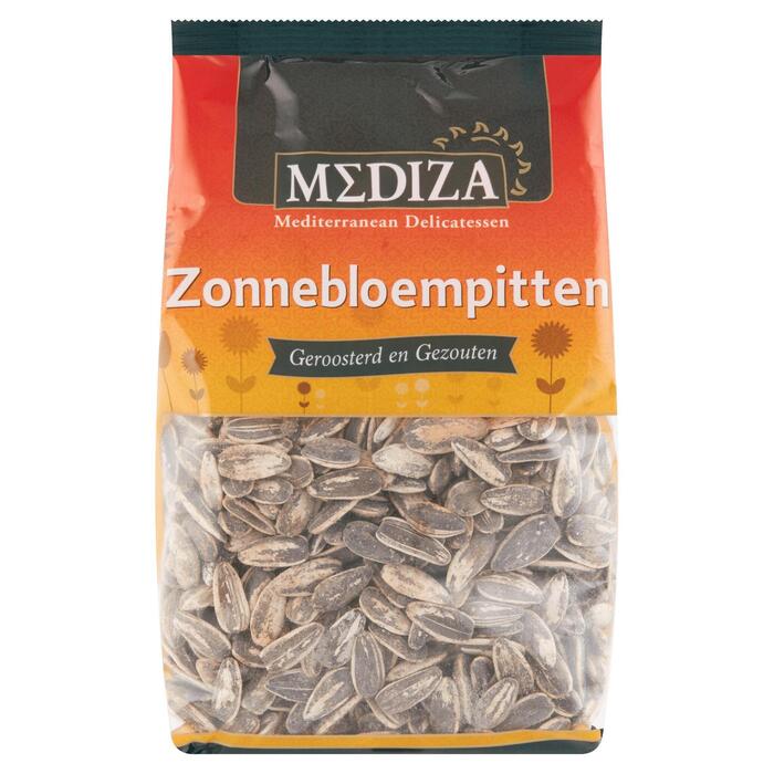 Mediza Zonnebloempitten Geroosterd en Gezouten 170g (Zak, 170g)