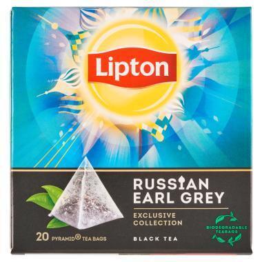 Lipton Russian earl grey black tea (32g)