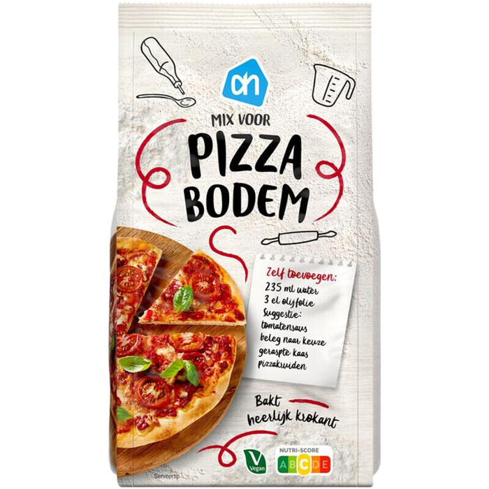 AH Mix voor pizzabodem (450g)