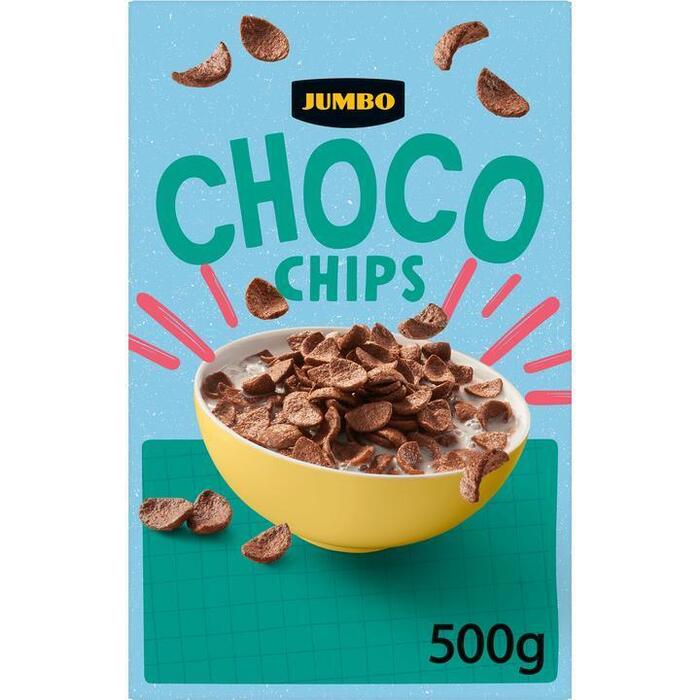 Jumbo Choco Chips Ontbijtgranen 500g (500g)