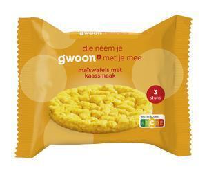 G'woon maiswafel kaas 104grm (104g)