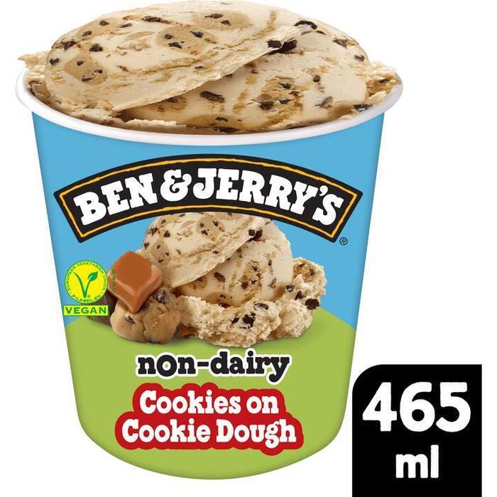 Ben & Jerry's Non-Dairy Cookies on Cookie Dough met Havermelk 465ML (415g)