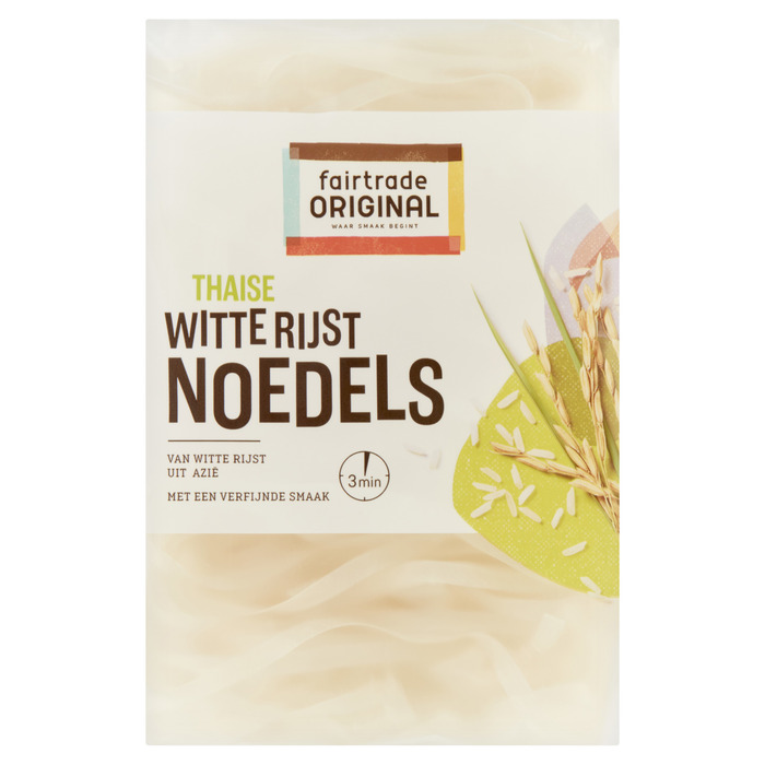Witte rijst noedels (Zak, 225g)