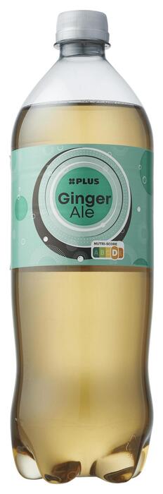 PLUS Ginger ale (Fles, 1L)