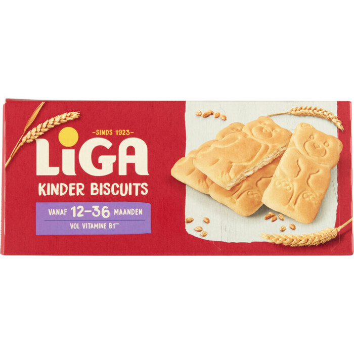 Kinderbiscuits 12-36 maanden (3e stap) (Pak, 175g)