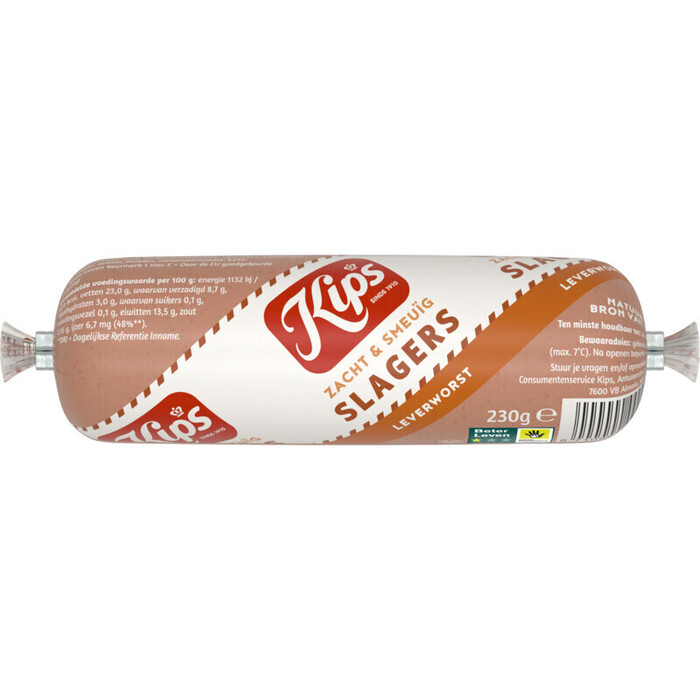 Kips Slagersleverworst (230g)