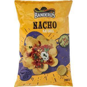 Banderos Nacho Chips Naturel 200 g (200g)
