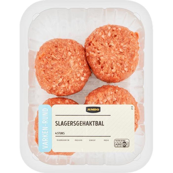Jumbo Slagers Gehaktballen 4 Stuks (400g)