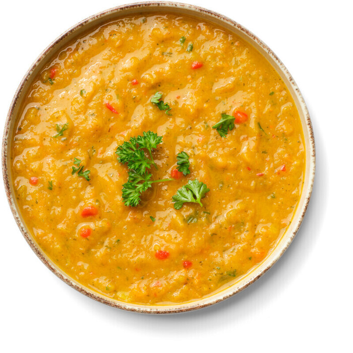 AH Pureersoep zoete aardappel paprika (480g)