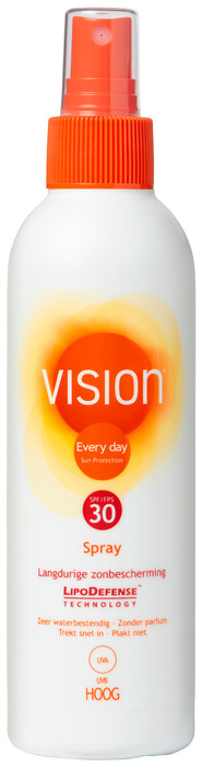 Vision Zonnebrand spray SPF 30 (180ml)