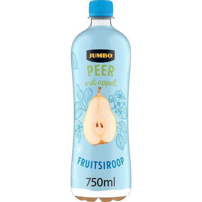 Jumbo Fruitsiroop Peer met Appel 750ML (0.75L)