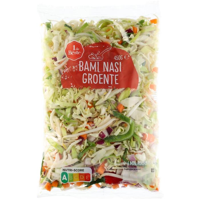 1 de Beste Bami nasi groente (450g)