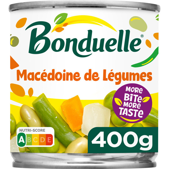 Macédoine de légumes (Blik, 400g)