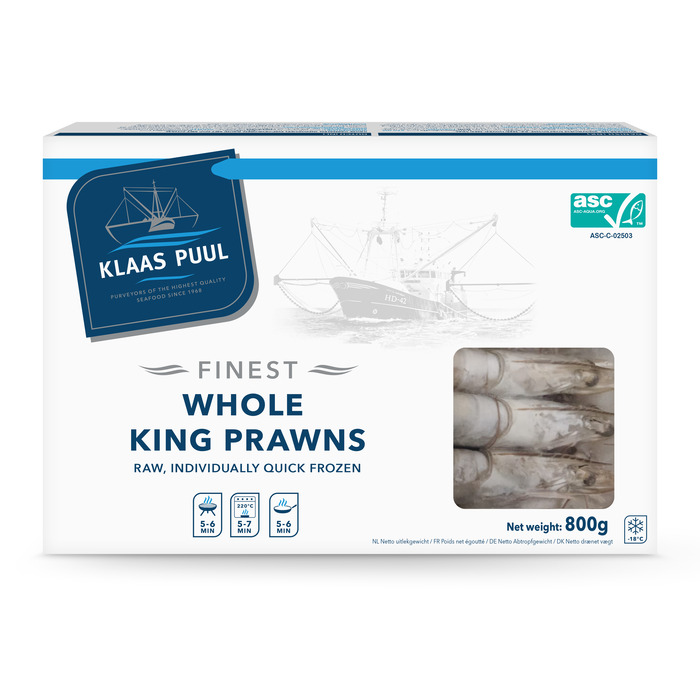 Garnalen vannamei hoso (21 × 47.6g)