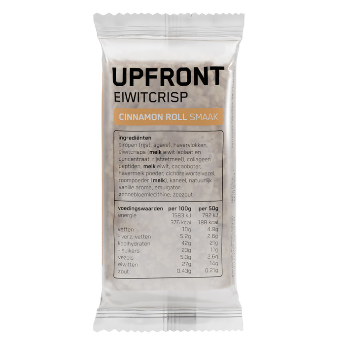 Upfront Eiwitcrisp cinnamon roll (50g)
