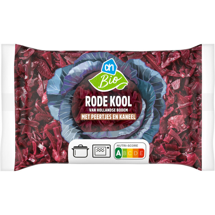 AH Biologisch Rode kool met peertjes en kaneel (520g)